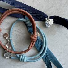 Load image into Gallery viewer, KNOT BRACELET LIGHT POWDER BLUE