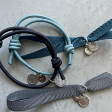 Load image into Gallery viewer, CELESTE BRACELET STEEL BLUE