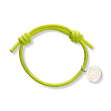 Load image into Gallery viewer, KNOT BRACELET NEON YELLOW