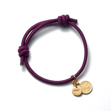 Load image into Gallery viewer, KNOT BRACELET PLUM PURPLE