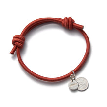 Load image into Gallery viewer, KNOT BRACELET BRICK RED