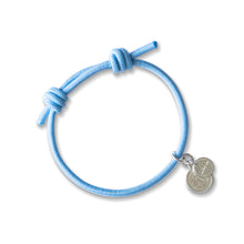 Load image into Gallery viewer, KNOT BRACELET VANILLA SKY BLUE