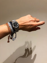 Load image into Gallery viewer, GRAND COTTON BRACELET MIXED BROWN