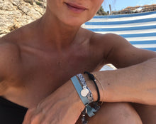 Load image into Gallery viewer, KNOT BRACELET BLACK