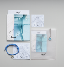 Load image into Gallery viewer, KNOT BRACELET BLUE