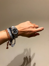 Load image into Gallery viewer, GRAND COTTON BRACELET NAVY BLUE/GREY