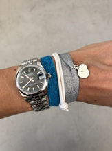 Load image into Gallery viewer, GRAND COTTON BRACELET BLUE TURQUOISE