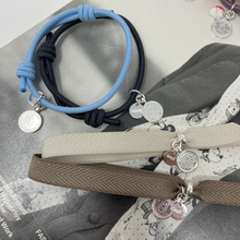 Load image into Gallery viewer, KNOT BRACELET VANILLA SKY BLUE