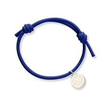 Load image into Gallery viewer, KNOT BRACELET NAVY BLUE