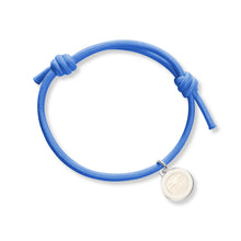 Load image into Gallery viewer, KNOT BRACELET BLUE
