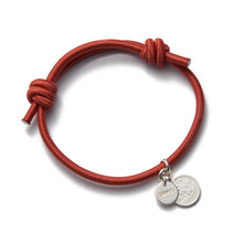Load image into Gallery viewer, KNOT BRACELET BRICK RED
