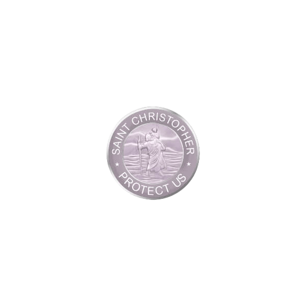Necklace Small Mini Saint Paris with Chain (light violet)