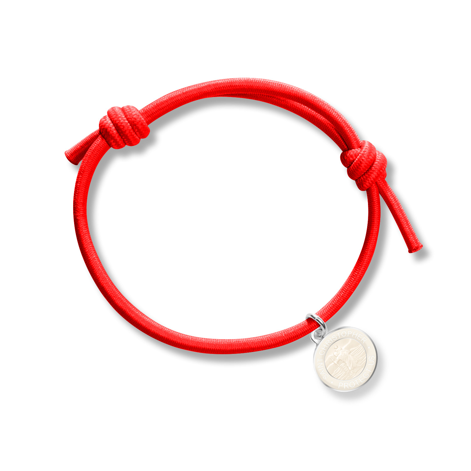 Knot Neon Bracelet Red
