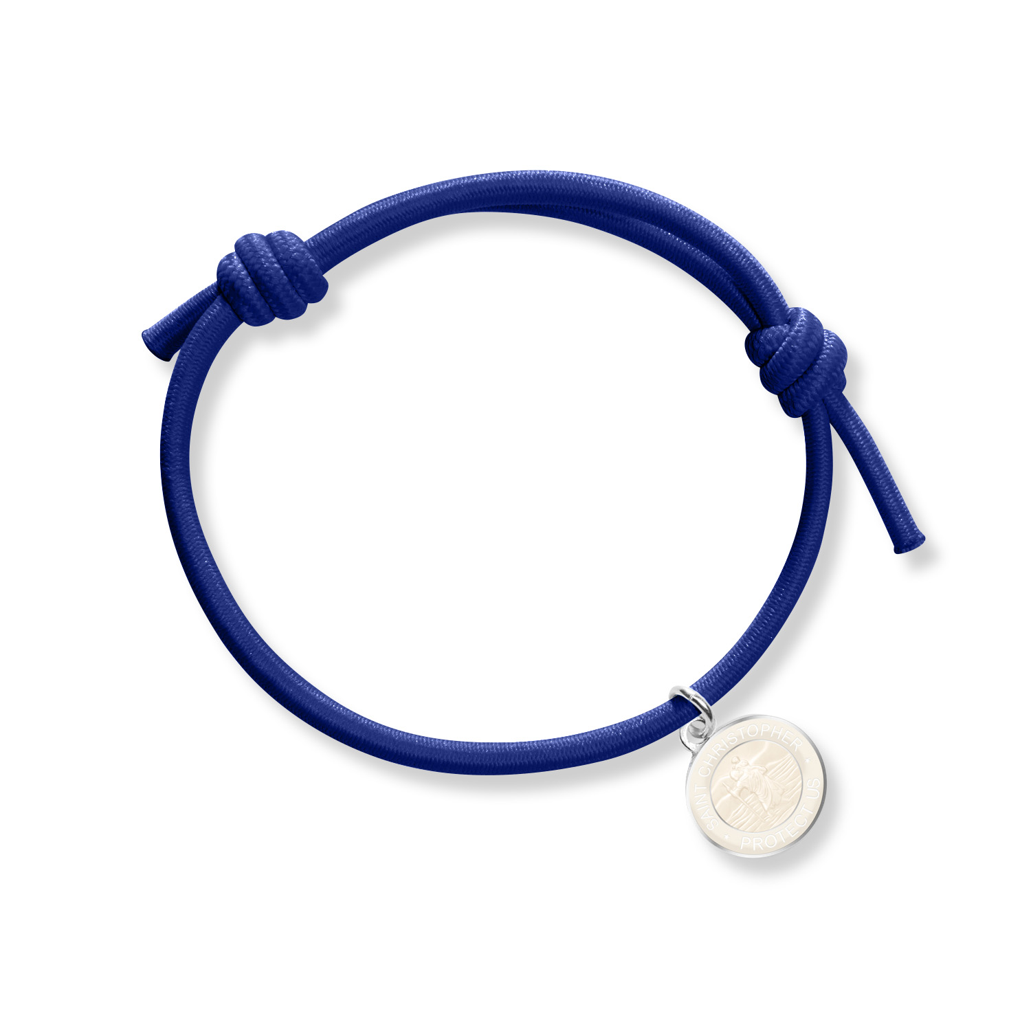 Neon Knot Bracelet Navy Blue