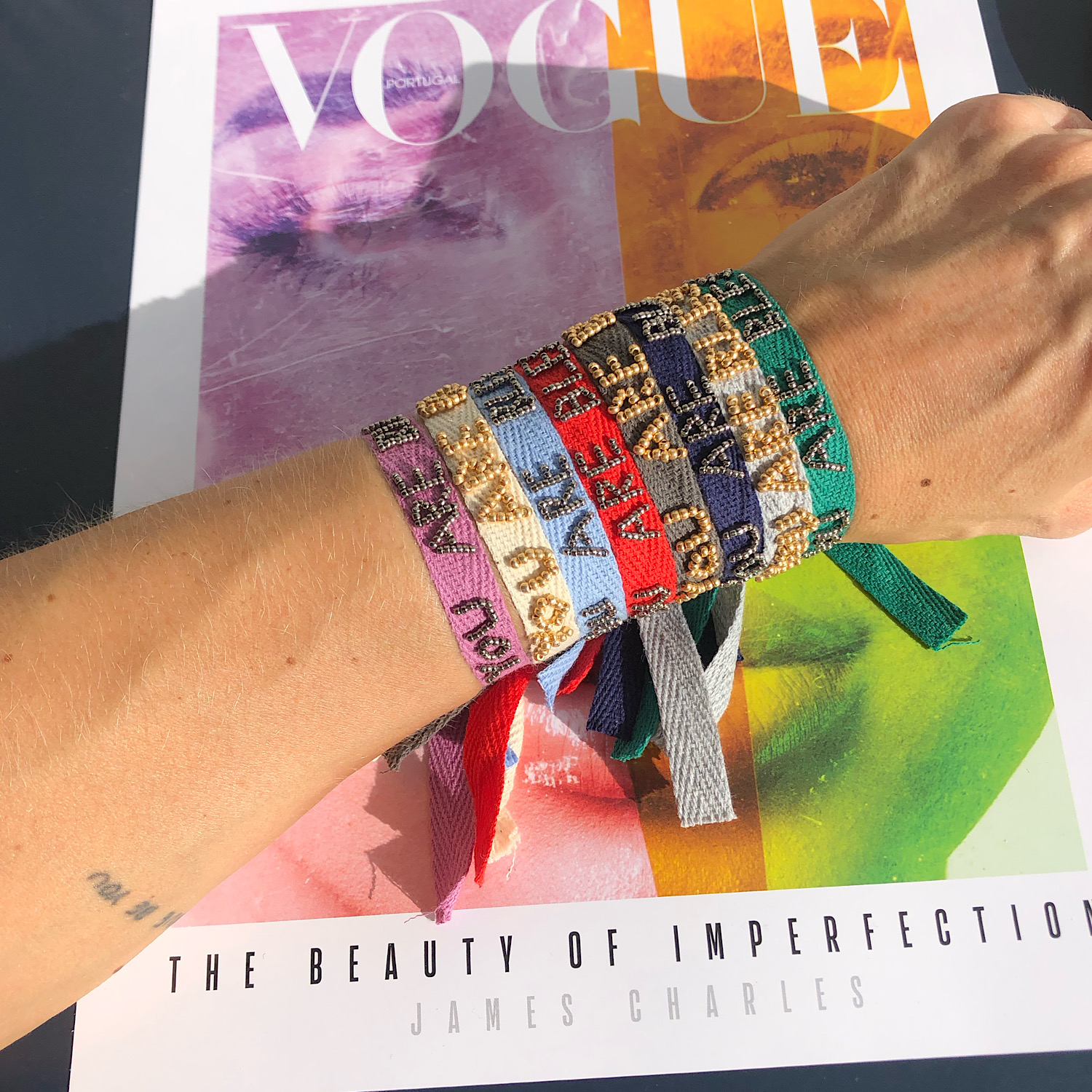 Rainbow Bracelet You Are Blest