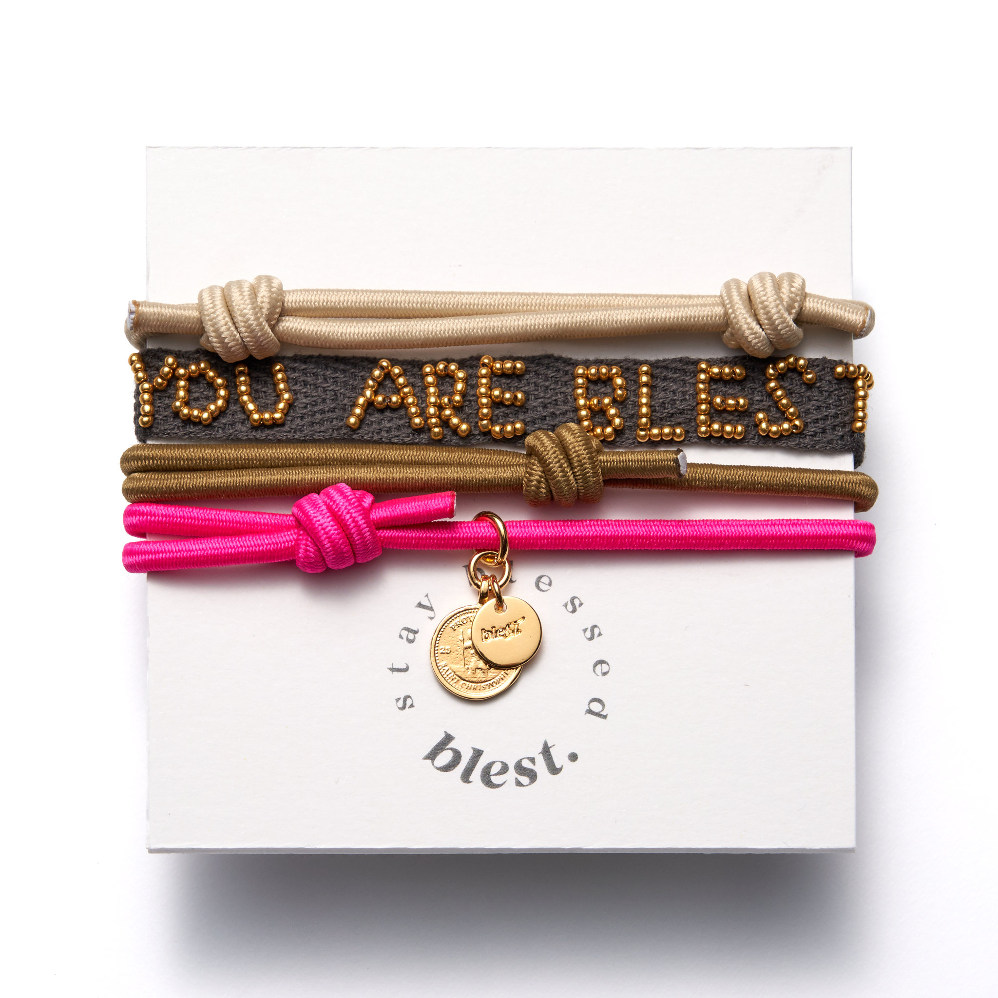Blest. Bracelets Golden Pack 408