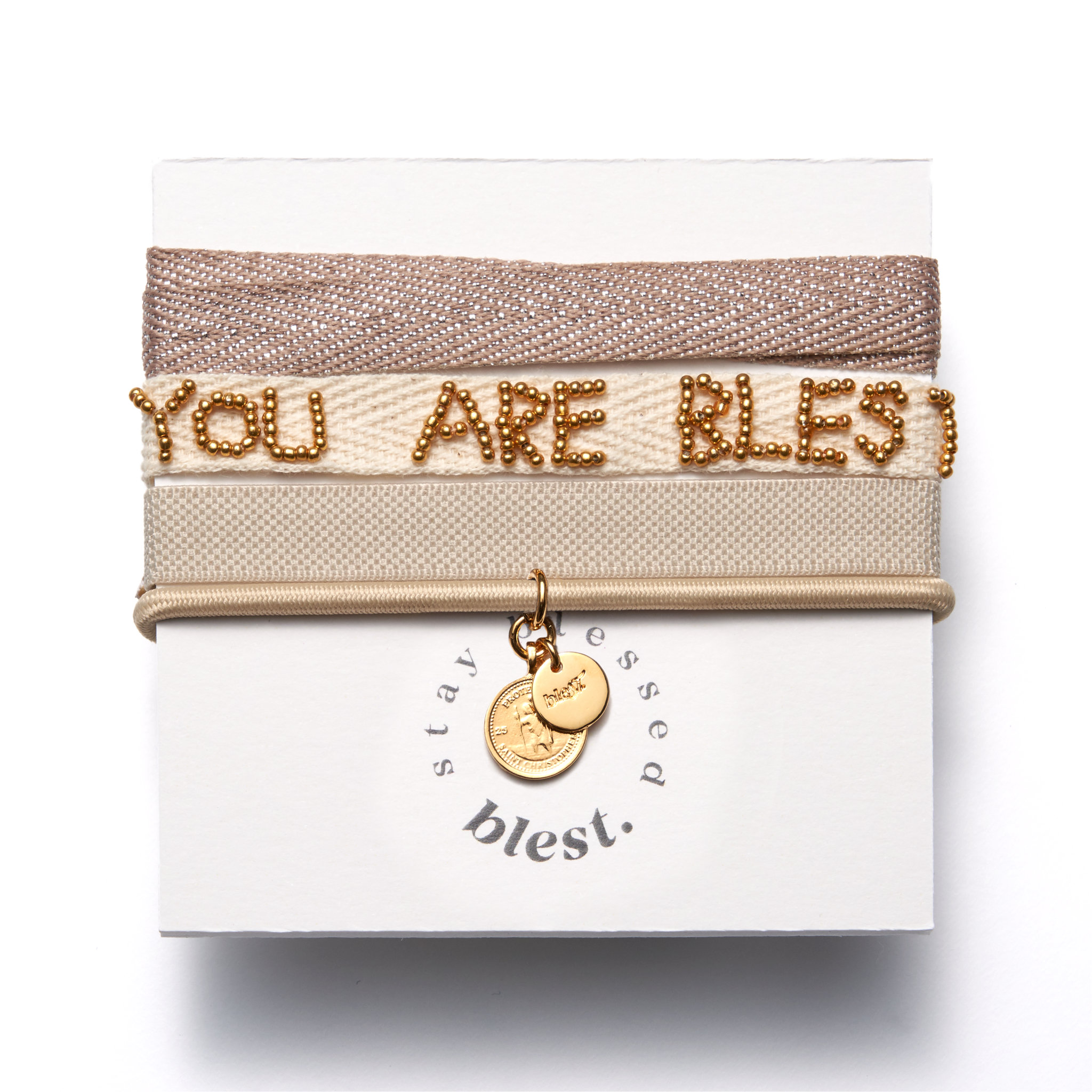 Blest. Bracelets Golden Pack 421