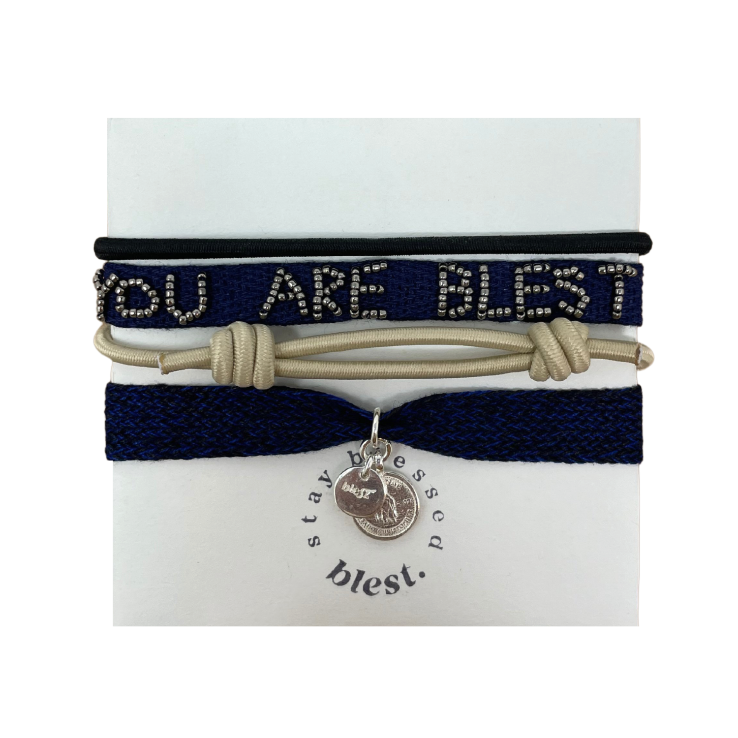 Blest. Bracelets Silver Pack 406